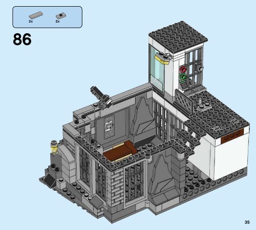 Lego Prison Island - 60130 (2016) - Water Plane Chase BI 3017 / 40 - 65g, 60130 4/6 V29