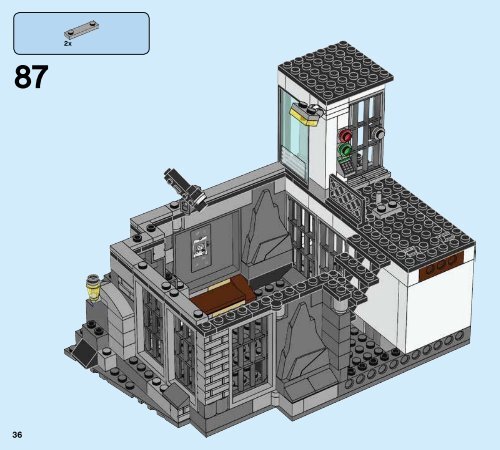 Lego Prison Island - 60130 (2016) - Water Plane Chase BI 3017 / 40 - 65g, 60130 4/6 V29