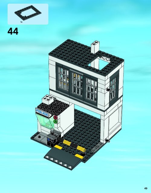 Lego Police Station - 60047 (2014) - Police Patrol BI 3016/72+4  60047 5/6 V29