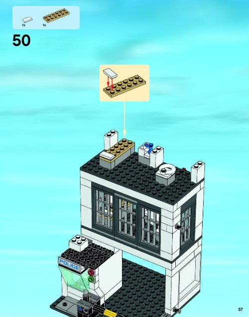 Lego Police Station - 60047 (2014) - Police Patrol BI 3016/72+4  60047 5/6 V29