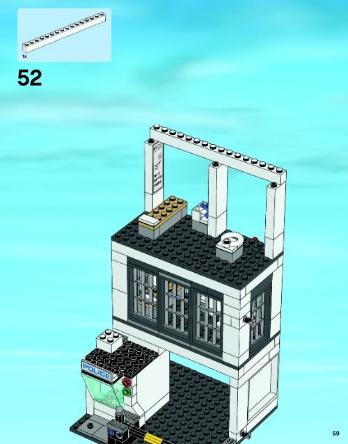 Lego Police Station - 60047 (2014) - Police Patrol BI 3016/72+4  60047 5/6 V29