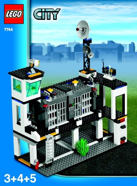 Lego CITY Police - 66257 (2008) - Super Pack BUILD. INSTR 3006, 7744 3/4