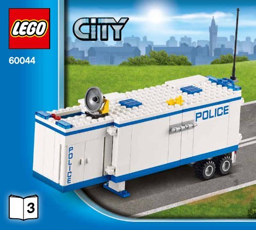 lego police truck 60044