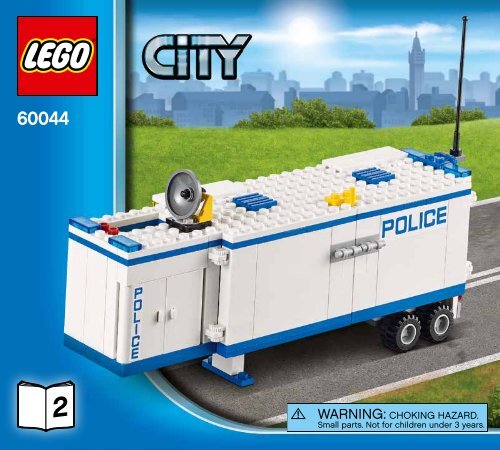 lego police truck 60044