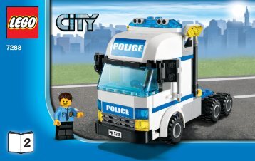 Lego Mobile Police Unit - 7288 (2010) - Police Minifigure Collection BI 3004/32 - 7288 2/3 V. 29/39