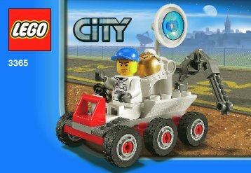 Lego Space Moon Buggy - 3365 (2011) - Space Moon Buggy BI 3001/24 - 3365 IN