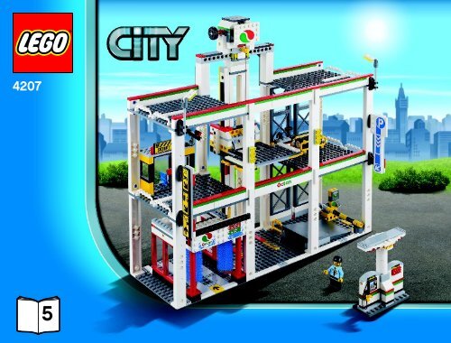 Lego City Garage - 4207 (2012) - TURBO RACER (OLD 6618) BI 3019/64+4*- 4207