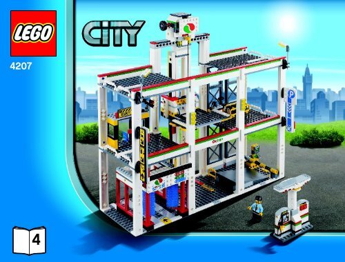 Lego City Garage - 4207 (2012) - TURBO RACER (OLD 6618) BI 3019/48-65G,  4207 V29 4/