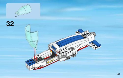 Lego Training Jet Transporter - 60079 (2015) - Space Moon Buggy BI 3004/64+4-65*, 60079 V29 3/3