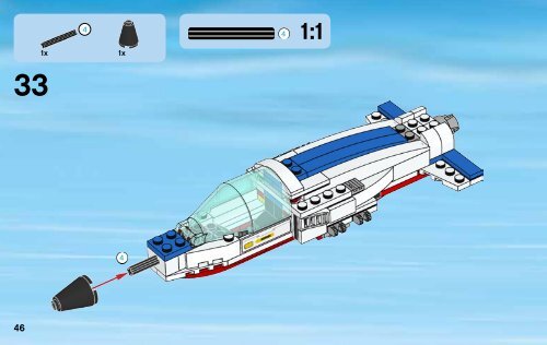 Lego Training Jet Transporter - 60079 (2015) - Space Moon Buggy BI 3004/64+4-65*, 60079 V29 3/3