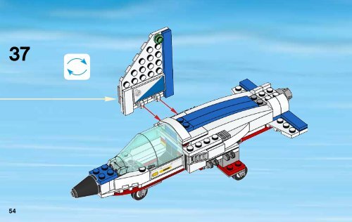Lego Training Jet Transporter - 60079 (2015) - Space Moon Buggy BI 3004/64+4-65*, 60079 V29 3/3