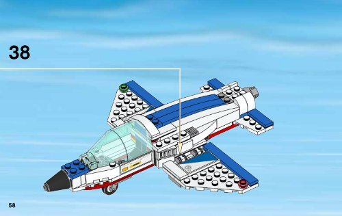 Lego Training Jet Transporter - 60079 (2015) - Space Moon Buggy BI 3004/64+4-65*, 60079 V29 3/3