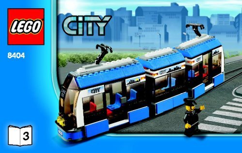 Lego Public Transport - 8404 (2010) - Air Show Plane BI 3004/68+4 8404 V. 29 3/5