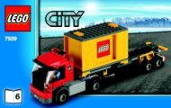 Lego Cargo Train - 7939 (2010) - Train Station BI 3004/48 - 7939 V. 29 6/6