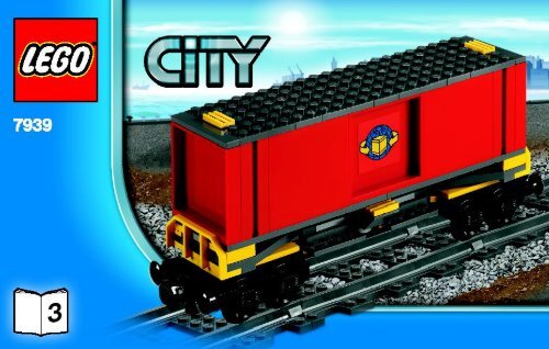 Lego Cargo Train - 7939 (2010) - Train Station BI 3004/32 - 7939 V. 29 3/6