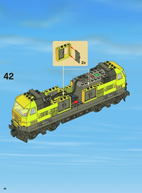 Lego Cargo Train - 7939 (2010) - Train Station BI 3006/60+4, 7939 V. 39 1/6