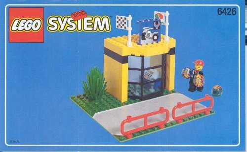 Lego The Pit Stop - 6426 (1998) - LEGO&reg; Truck BUILD.INS. 6426 SHOP 3/5