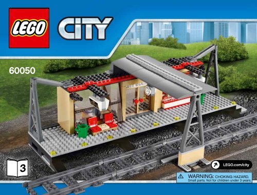 Lego Train Station 60050 - Freight Loading Station BI 3019/56-65G, 60050 3/3 V39