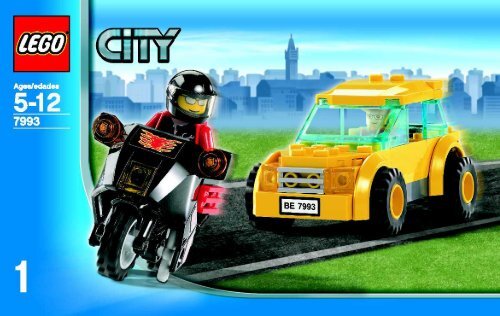 Lego CITY Value Pack Transport - 66258 (2008) - Pit Stop BUILD INSTR 3004,  7993 1/2