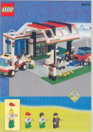 Lego OCTAN GAS STATION - 6472 (2001) - Pit Stop BI 6472