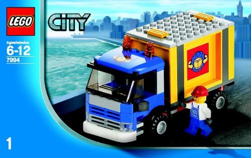 Lego LEGO City Harbor - 7994 (2007) - Container Stacker BUILD. INSTR. 3004,  7994 1/3