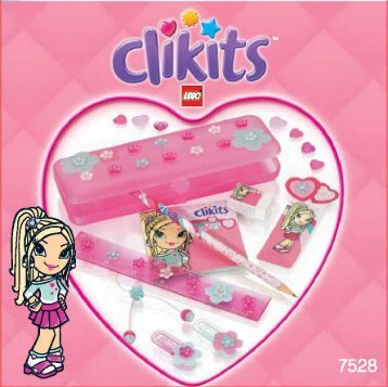 Lego Clikits Stationery/Jewels Club Co - 65516 (2004) - Clikits Stationery/Jewels Club Co BI, 7528 NA