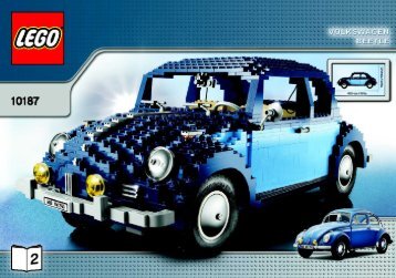 Lego Build the classic Volkswagen Beetle! - 10187 (2008) - USS Constellation (398) BUILD. INSTRUC.3008, 10187 2/2