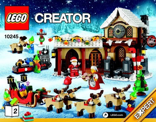 Lego Santa's Workshop - 10245 (2014) - Sydney Opera House&trade; BI 3016/64+4/65+115g - 10245 2/2 V29