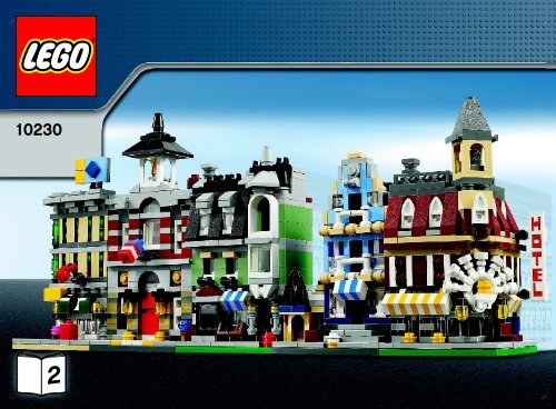 Lego Mini Modulars 10230 2012 Maersk Train BI 3006 40 10230 V46 2 2