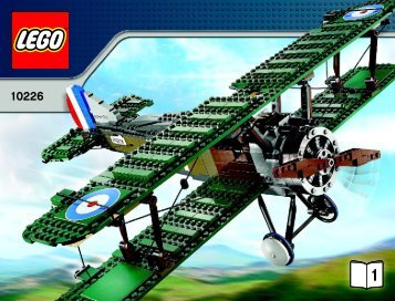Lego Sopwith Camel - 10226 (2012) - Maersk Train BI 3019/72+4*- 10226  V29/V39 1/2