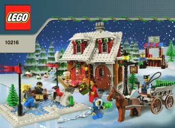 Lego Winter Village Bakery - 10216 (2010) - Build the breathtaking Taj Mahal! BI 3006/80+4 10216 V46/110/39