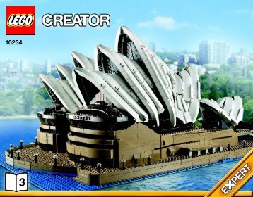 Lego Sydney Opera Houseâ¢ - 10234 (2013) - Sydney Opera Houseâ¢ BI 3016/76+4*- 10234 V39 3/4