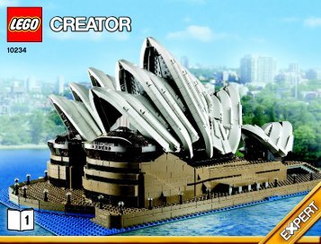 Lego Sydney Opera Houseâ¢ - 10234 (2013) - Sydney Opera Houseâ¢ BI 3019/48-65G, 10234 V29 1/4