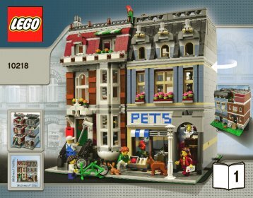 Lego Pet Shop - 10218 (2011) - Build the breathtaking Taj Mahal! BI 3016 80+4 -10218 V46/39 1/2