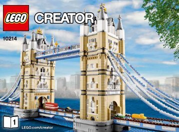 Lego Tower Bridge - 10214 (2010) - Build the breathtaking Taj Mahal! BI 3006/60+4*, 10214 1/3 V110