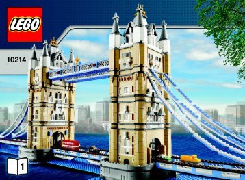 Lego Tower Bridge - 10214 (2010) - Build the breathtaking Taj Mahal! BI 3006/64 - 10214 V46/39 1/3