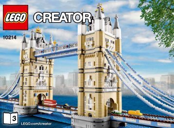 Lego Tower Bridge - 10214 (2010) - Build the breathtaking Taj Mahal! BI 3006/44, 10214 3/3 V110