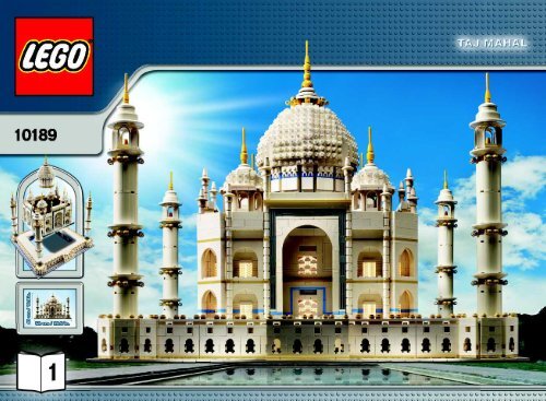 Lego Build the breathtaking Taj Mahal! - 10189 (2008) - Build the  breathtaking Taj Mahal! BUILD. INSTRUC.3006,