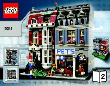 Lego Pet Shop - 10218 (2011) - Build the breathtaking Taj Mahal! BI 3016 80+4 -10218 V46/39 2/2