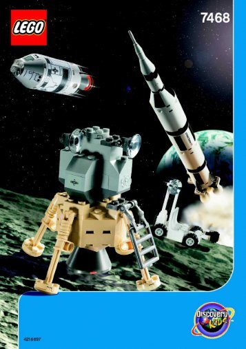 Lego Saturn V Moon Mission - 7468 (2003) - Lunar Lander BI 7468 NA