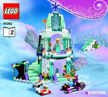 Lego Elsaâs Sparkling Ice Castle - 41062 (2015) - Ariel's Amazing Treasures BI 3017 / 32 - 65g - 41062 BOOK 2 V29