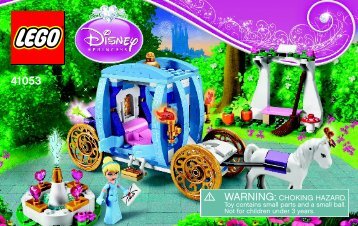 Lego Cinderella's Dream Carriage - 41053 (2014) - Ariel's Amazing Treasures BI 3004/64+4-65*- 41053 V39
