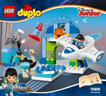 Lego Miles' Stellosphere Hangar - 10826 (2016) - Miles' Space Adventures BI 3017 / 24 - 65g, 10826 V29