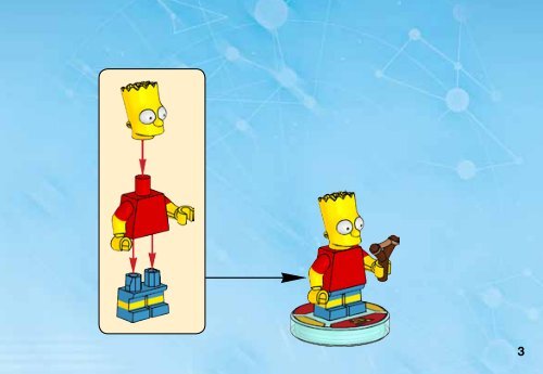 Lego Bart Fun Pack - 71211 (2015) - Jurassic World&trade; Team Pack BI 3001/12 - 71211 V110