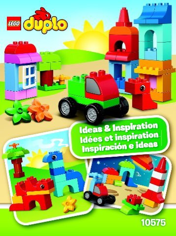 Lego LEGOÂ® DUPLOÂ® Creative Building Cube - 10575 (2014) - LEGOÂ® DUPLOÂ® Creative Chest INSPIRATIONAL MATERIAL, 10575 V39