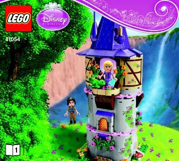 Lego Rapunzel's Creativity Tower - 41054 (2014) - Ariel's Amazing Treasures BI 3017 / 56 - 65g - 41054 V39 BOOK 1/2