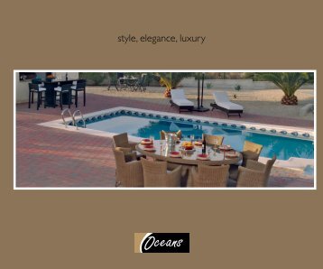 PDF Brochure Download - Oceans Outdoor Furniture Ltd