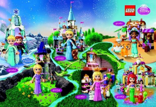 Lego Sleeping Beauty&rsquo;s Royal Bedroom - 41060 (2015) - Ariel's Amazing Treasures BI 3001/36-65G - 41060 V29