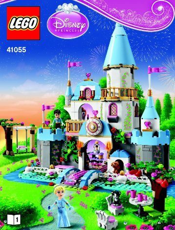 Lego Cinderella's Romantic Castle - 41055 (2014) - Ariel's Amazing Treasures BI 3019/80+4*- 41055 V29 BOOK 1/2