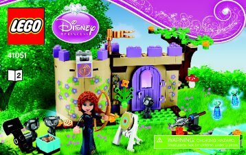 Lego Merida's Highland Games - 41051 (2014) - Ariel's Amazing Treasures BI 3003/36- 41051 V39 BOOK 2/2